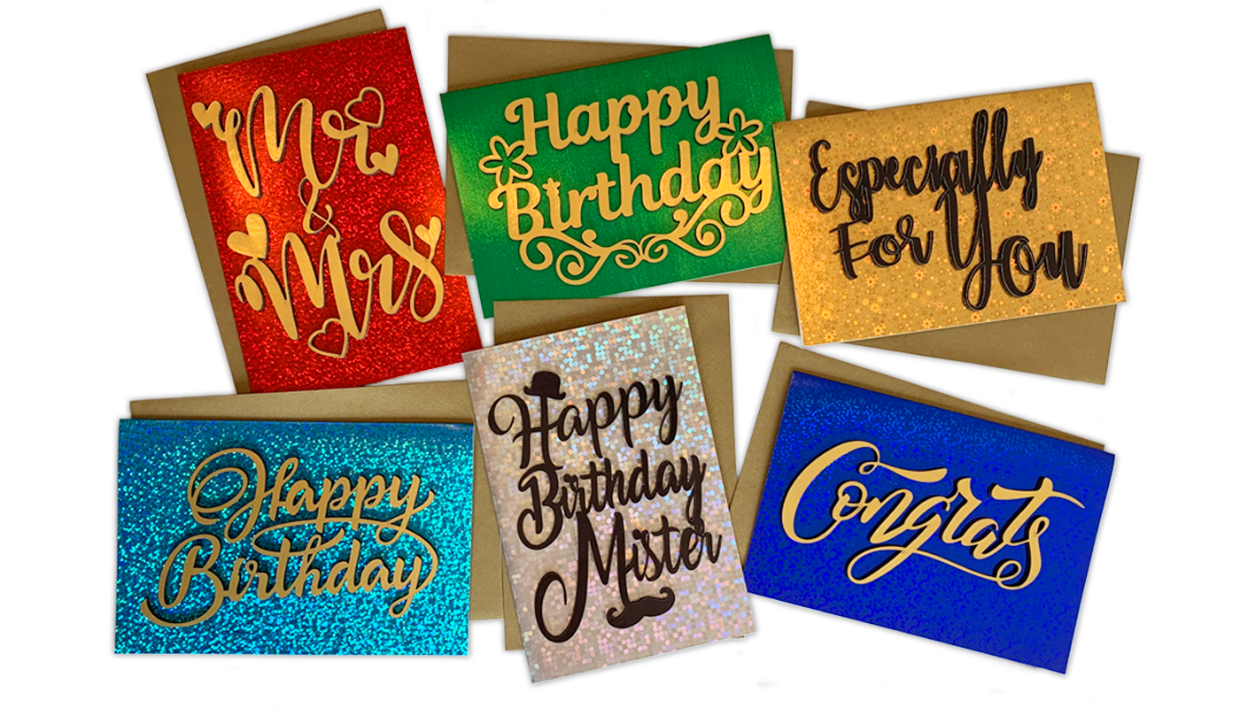 Laser die cut applications
